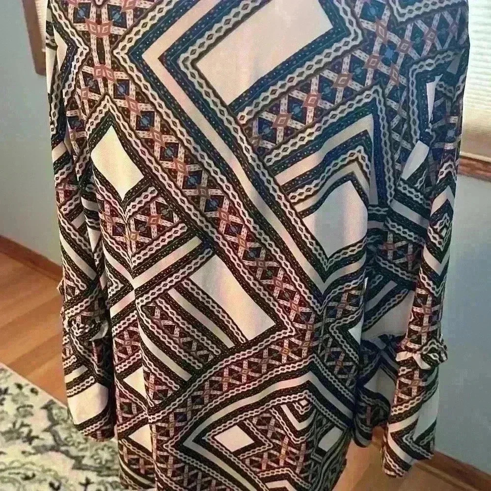 Chico’s Women’s Multicolor Polyester Tunic Size 2… - image 9